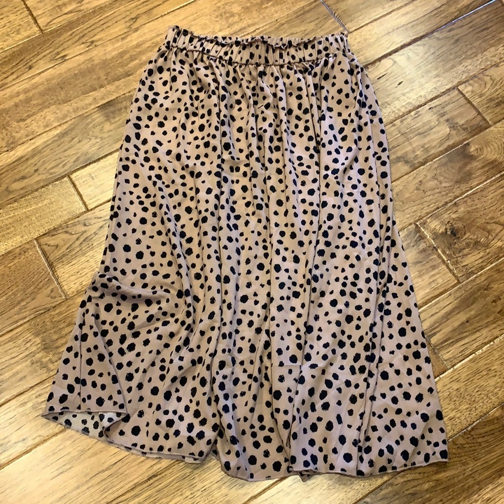 Leopard skirt